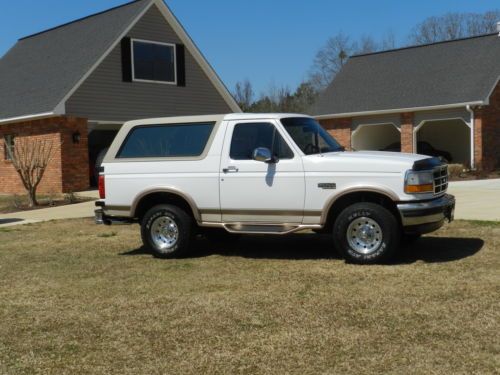 1996 eddie bauer ford bronco