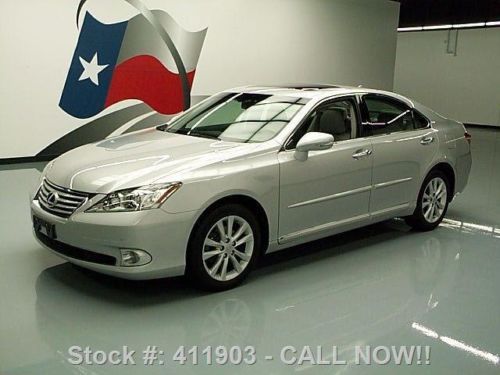 2010 lexus es350 climate seats sunroof nav rear cam 24k texas direct auto