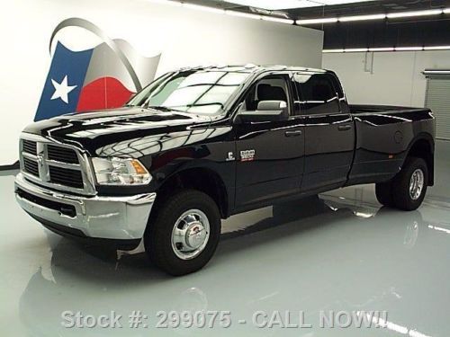 2012 dodge ram 3500 crew 4x4 diesel dually long bed 21k texas direct auto