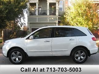 2007 acura mx sport awd v6 nav 3rd seat clean car fax backup camera