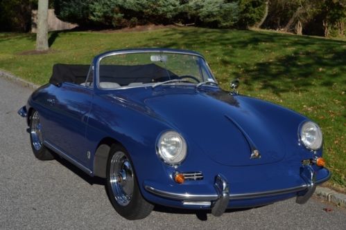 1963 porsche 356b s cabriolet in excellent condition.