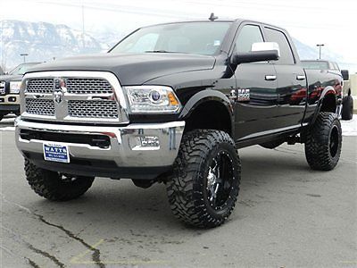Dodge ram crew cab laramie 4x4 cummins diesel custom new lift wheels tires nav
