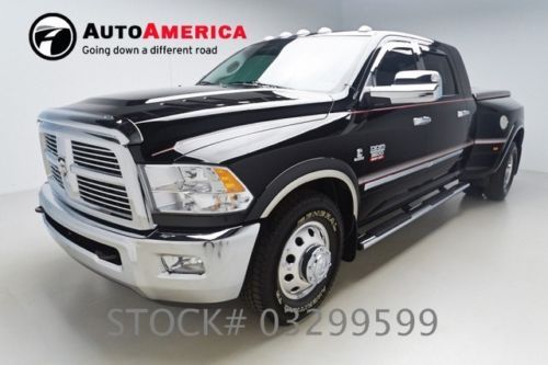 3k one 1 owner low miles 2012 ram 3500 laramie mega cab dualie 6.7l turbo diesel
