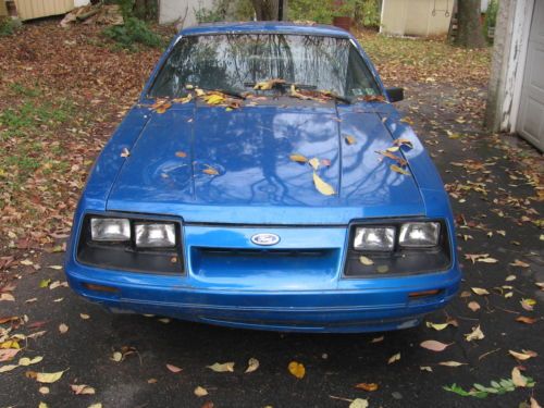 1986 ford mustang lx coupe 2-door 3.8l