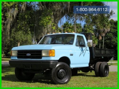 1989 ford f350 4x4 locking hub gooseneck hitch 7.3 liter diesel noreserve dually