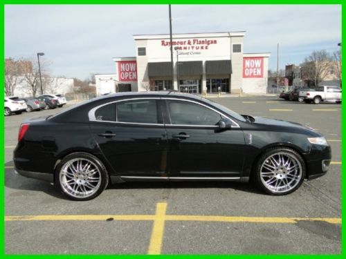 2009 lincoln mks 3.7l v6 awd sedan repairable rebuilder save big