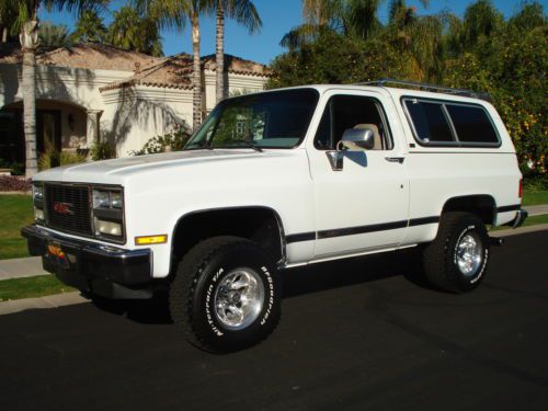 1991 gmc jimmy sle 4x4 / az truck...rare &amp; very nice!