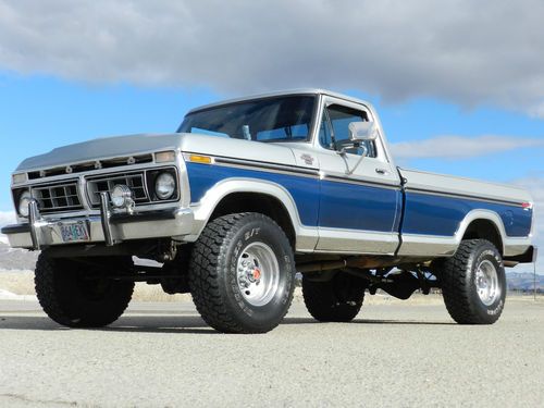 1977 ford f250 ranger xlt 4x4 highboy original with air conditioning 70+ pics
