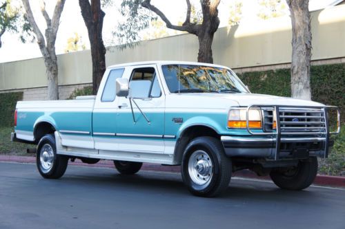 1997 extended cab longbed f-250 xlt 7.3l powerstroke diesel 4x4