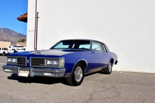 No reserve-1985 oldsmobile delta 88 royale-low miles-custom paint-rare find