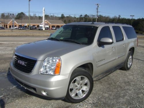 2008 gmc yukon xl slt 4 wheel drive leather interior 3rd seat rear ac