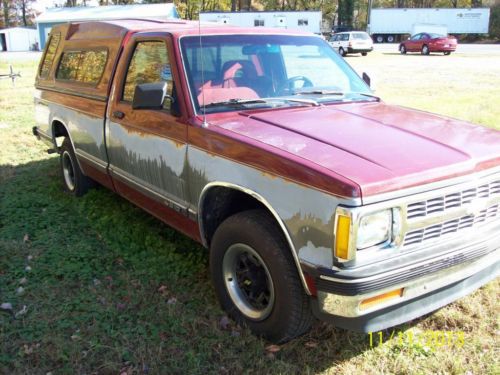 1992 Chevrolet S-10 Pickup w/ Cap 5 Speed Manual Low Mileage, image 6