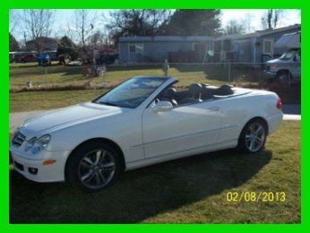 2006 mercedes-benz clk350 convertible convertible premium navigation dvd leather