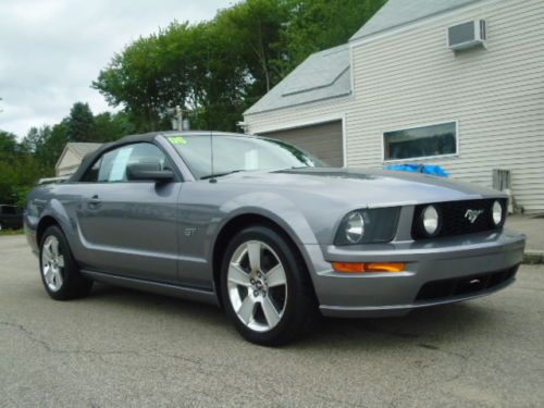 2006 ford mustang gt v8 convertible leather shaker stereo automatic alloys mint!