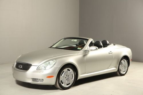 2003 lexus sc430 convertible nav leather heated seats xenons wood 1-owner