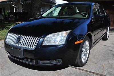 2009 mercury milan premier 1 owner florida car sunroof leather excellent cond.