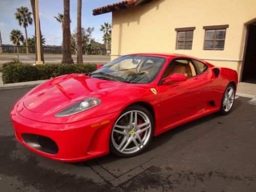 07 f430 coupe f1**only 3000 miles**daytona seats w contrast cross banding