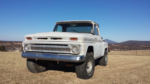 66 chevy v8 4x4 napco !!original!! lrg. back glass !!rare!! great condition