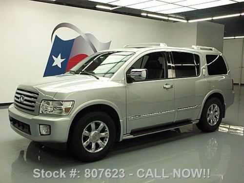 2005 infiniti qx56 8-pass sunroof nav dvd rear cam 56k texas direct auto