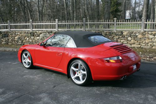 2007 porsche 911 carrera 4s cabriolet (c4s)