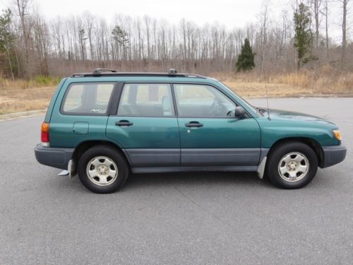 1999 forester 5 speed high bidder wins auction