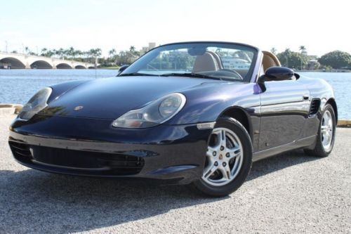 2004 porsche boxster, one-owner, tiptronic, hi-fi sound, cruise, no reserve