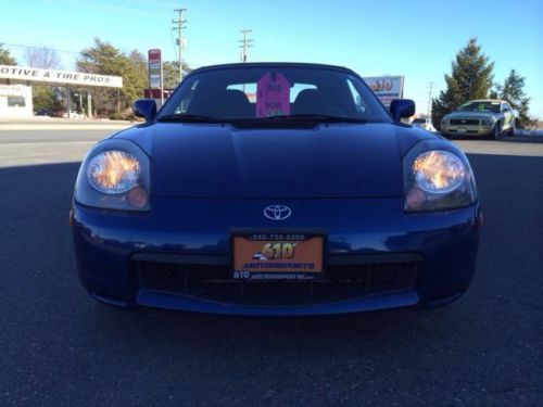 2001 toyota mr2 spyder base convertible 2-door 1.8l