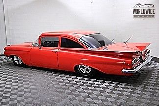 1959 chevy biscayne restomod! frame off restoration! v8! 4 wheel airride!