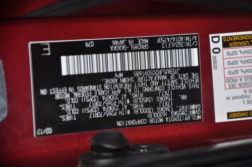 SR5 4.0L Power Steering Power Brakes Power Door Locks Power Windows Radial Tires, image 80