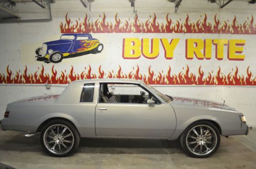 1982 buick regal fully custom candy paint 22&#034; wheels 2 tone interior florida car