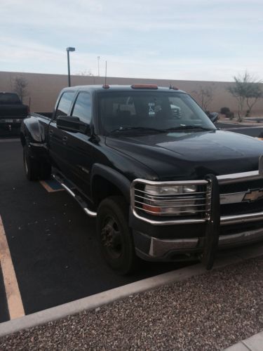 2001 chevrolet silverado 3500 lt crew cab pickup 4-door 8.1l