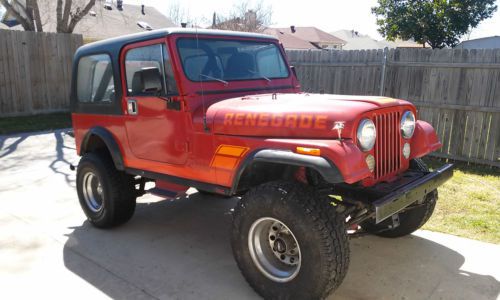 Jeep cj7 renegade w/ chevy 350 conversion no reserve 1983