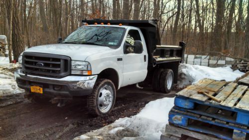 2004 f450 diesel dump 4x4 low milage super duty