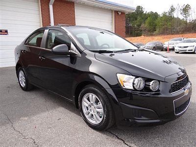 Chevrolet sonic lt new 4 dr sedan automatic gasoline 1.8l l4 mpi dohc 16v blk gr