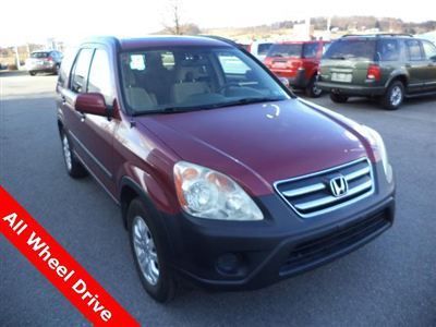 05 honda crv, sedan, 5 speed manual, awd,