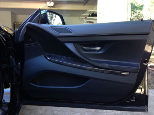 2013 Black 640i Gran Coupe, 4 door, black leather interior, navigation, US $68,000.00, image 10