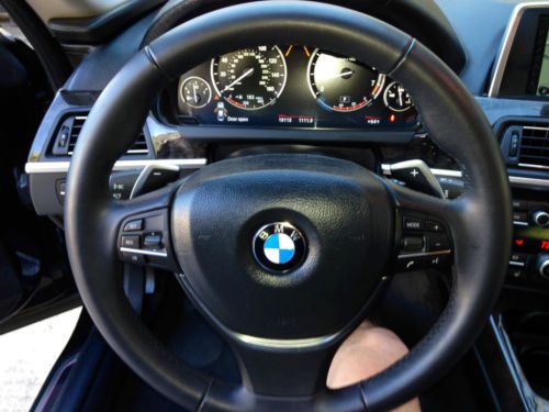 2013 Black 640i Gran Coupe, 4 door, black leather interior, navigation, US $68,000.00, image 15