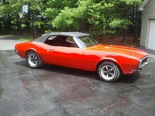 1968 pontiac firebird base convertible 2-door 5.7l