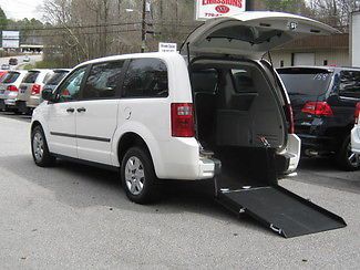 2008 handicap wheelchair van rear entry