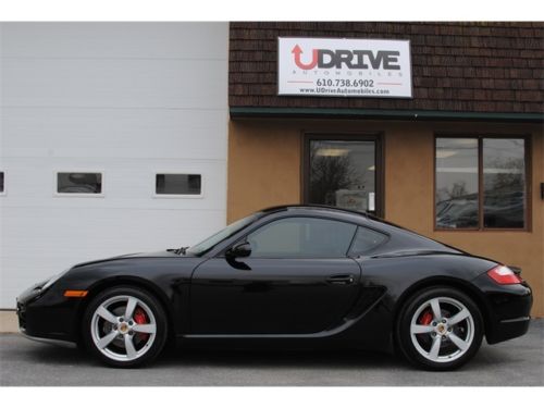 Warranty 1 owner cayman s 6 speed heated seats bi-xenons bose audio blk blk!