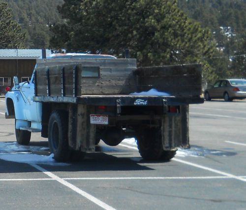 1965 Ford F500 Flatbed, image 4