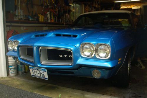 1972 pontiac lemans endura (gto) convertible