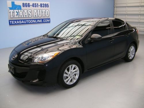 We finance!!!  2012 mazda mazda3 i touring auto bluetooth all power texas auto