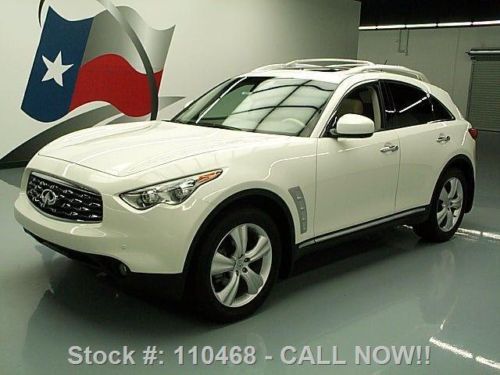 2011 infiniti fx35 deluxe touring tech sunroof nav 31k texas direct auto