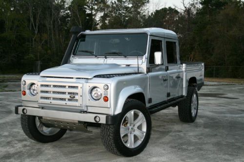 Land rover defender quad cab restored. new engine. automatic