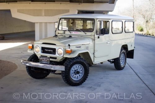 1981 toyota hj47  troop carrier diesel 4x4 fresh restoration