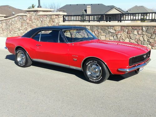 1967 camaro rs/ss 396 full resto,5 spd,12 bolt,video,68,69,500+hp,