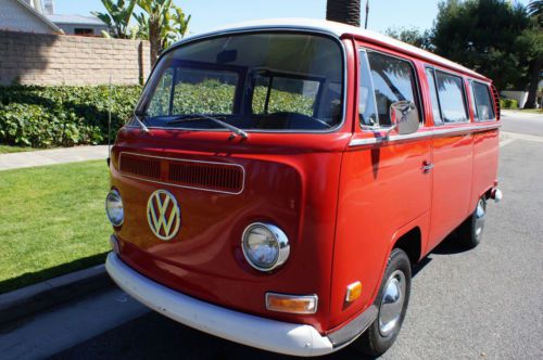 1970 vw kombi-van walk-through bus-rust &amp; accident free with 79k original miles!