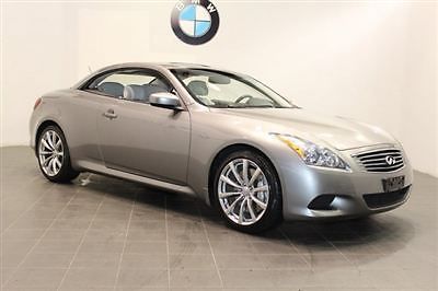 2009 infiniti g37 convertible sport navigation rear camera bose bluetooth