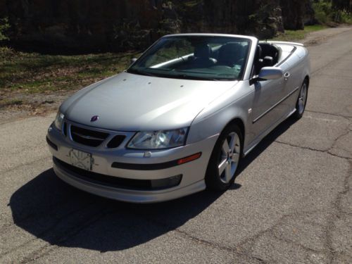 2007 saab 9-3 aero convertible extra clean free shipping